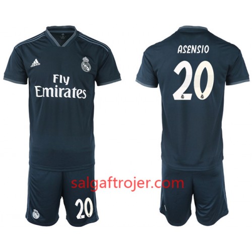 Real Madrid Fodboldtrøjer ASENSIO 20 Børn Udebanesæt 2018/19 Kort ærmer Real Madrid Fodboldtrøjer ASENSIO 20 Børn Udebanesæt 2018/19 Kort ærmer